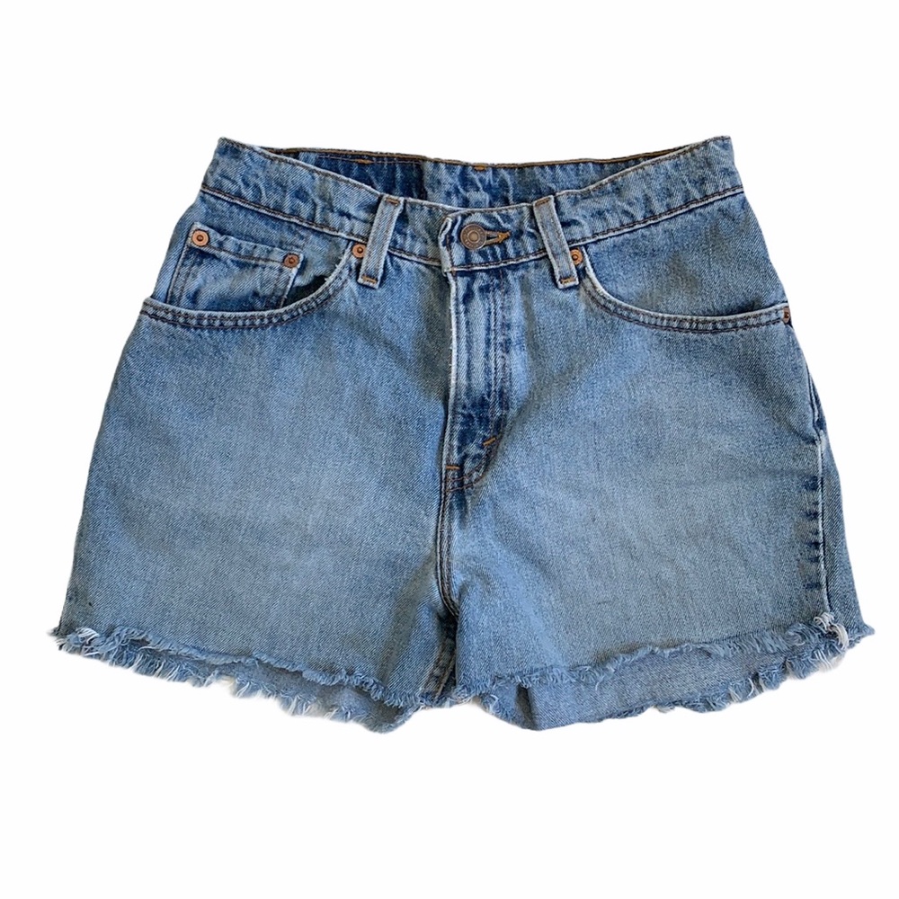 Levi’s 517 High Waisted Jean Shorts